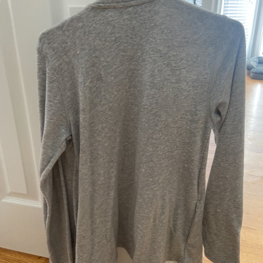 Grey athletic cardigan from old navy